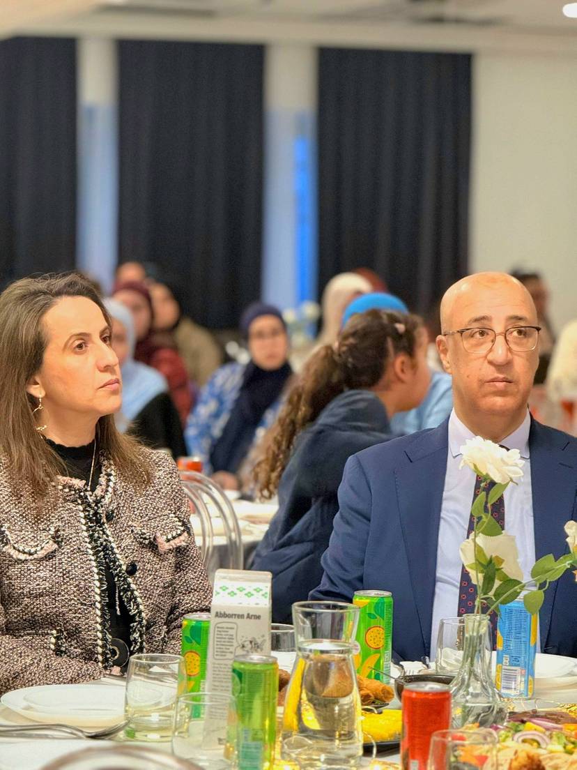 سفارة الجزائر في ستوكهولم تنظم إفطارًا رمضانيًا